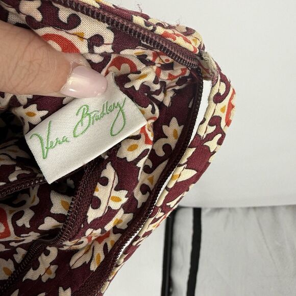 Vera Bradley Multicolor Medallion Small Shoulder Bag Quilted Boho Cotton - Picture 9 of 11